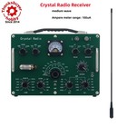 Green Crystal Radio Receiver Benny Circuit Passive Medium Wave Radio Receiving