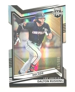 2022 Panini Elite Extra Edition /999 Dalton Rushing RC (DODGERS) ! - Picture 1 of 3