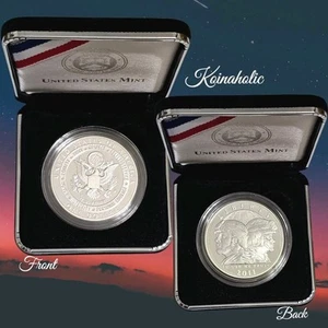 2011 P US Army Proof Silver Dollar Commemorative $1 Box & COA Fast Ship 🚢 - Picture 1 of 10