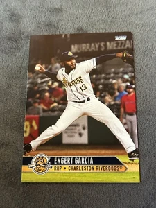 2025 Charleston RiverDogs Engert Garcia RC Rookie Rays Minor League - Bild 1 von 2