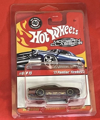 Hot Wheels Modern Classics 77 Pontiac Firebird Brown 40th - Image 1 of 2
