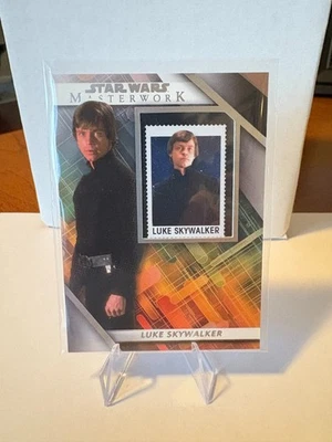 2022 Topps Star Wars Masterwork Luke Skywalker #SC-LS Commemorative Stamp Card  - Image 1 of 2