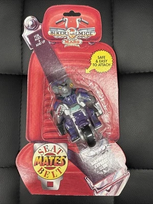 vintage *Brand New *1993 biker mice from mars Seat Belt Holder - Image 1 of 4