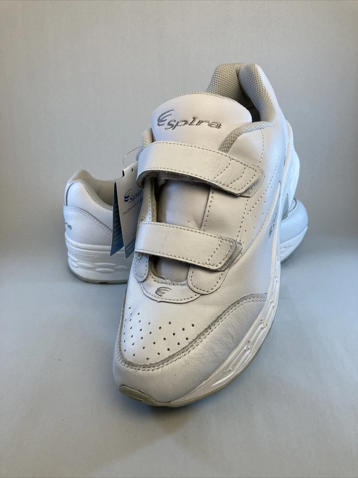 Spira Mujer Clásico Caminante Cuero Blanco SWW602W Mujer 10.5 Nuevo Con Etiquetas Foto 1 de 4