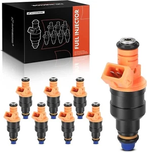 A-Premium Set of 8 Fuel Injector - Compatible with Ford, Lincoln, Mercury - Picture 1 of 8