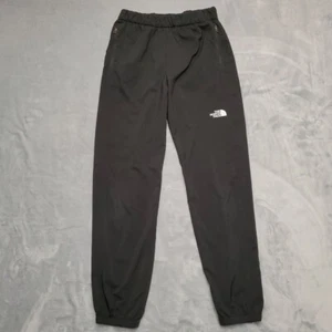 North Face Pants Boys L 16 Black Flashdry Lightweight Jogger Track Elastic Waist - Picture 1 of 12