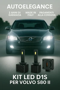 ⭐KIT XENON D1S 6000K ANABBAGLIANTI PER VOLVO S80 II – LUCE BIANCA POTENTE⭐ - Imagen 1 de 7