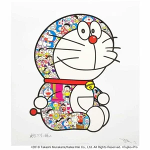 Takashi Murakami Doraemon Sitting Up Everywhere Door Dokodemo Door ED 300  - Picture 1 of 2