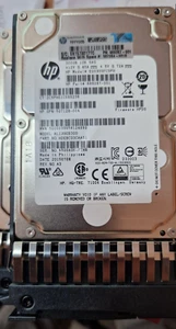 HPE - 507284-001 - HP 300GB 6G 10K 2.5" SAS Dual Port Hard Drive - Photo 1/3