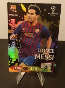 2011-2012 Panini Adrenalyn XL UEFA Champions League Lionel Messi Limited Edition - Zdjęcie 1 z 1