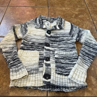 NSF Suéter Mujer Mediano Cárdigan Tejido Alpaca Lana Merino Botón Foto 1 de 4