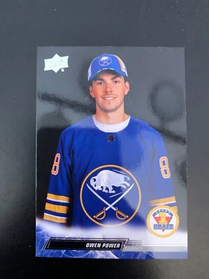 2022-23 Upper Deck #750 Owen Power 1R - Buffalo Sabres - Image 1 of 2