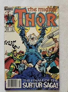 MARVEL THOR 353 SIMONSEN BETA RAY BILL SURTUR AVENGERS LOKI F4 GOOD CONDITION - Bild 1 von 2