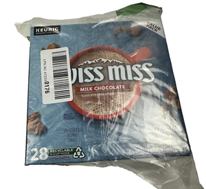 Swiss Miss Milk Chocolate Hot Cocoa Keurig Single-Serve K Cup Pods 28 Count - Picture 1 of 4