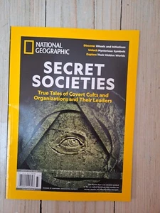 National Geographic Magazine January 2024 Secret Societies True Tales Cults - Picture 1 of 2