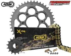 Ducati 1200 Multistrada /S 10-17 AFAM XHR Gold X-Ring Kette und Ritzel Kit - Bild 1 von 6