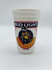 NWT Vintage 1987 Bud Light Spuds Mackenzie Hot Doggin’ Shirt XL in Original Cup - Picture 1 of 4