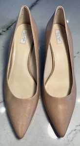Cole Haan Women's Nude Faux Leather Size 10B Pump Heels - Picture 1 of 10