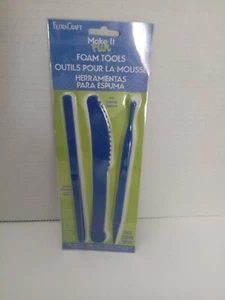 Flora Craft Make it Fun Foam Tools - 3 piece - Shape, Cut, Tuck & Scribe 7.5" - Picture 1 of 2