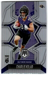 2022 Panini Mosaic Silver Charlie Kolar Rookie Baltimore Ravens #363 - Picture 1 of 2