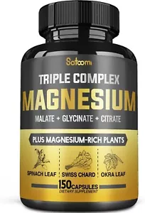 11in1 Triple Magnesium Complex Supplement 15500 mg Blended from Magnesium Glyci - Picture 1 of 7