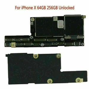 Original Motherboard for iPhone X 64/256GB Unlocked Logic Board No Face ID - Picture 1 of 4