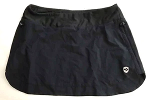 ELEVEN PINE Womens Medium M KICK IT UP Bike Cycling SKIRT NEW NWOT Black - Picture 1 of 5