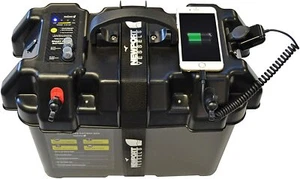 Trolling Motor Smart Battery Box Power Center with USB and DC Po - Picture 1 of 5