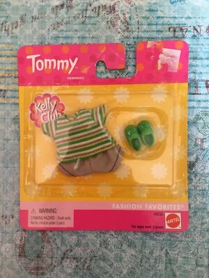 Original Mattel Kelly Muñeca Ryan Tommy Nuevo Raro Difícil de Encontrar Camisa y Conjunto Corto Foto 1 de 4