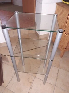 Regal Badregal Badezimmer Glas Schlafzimmer Glasregal Badezimmer - Bild 1 von 5