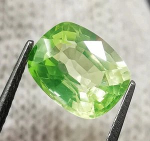 3.10 Ct Certified Natural Mint Green Tourmaline From Afghanistan Loose Gemstone. - Picture 1 of 4
