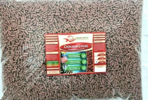 Cichliden Sticks 4,4 kg Futter 10 Liter BEUTEL Futtersticks Barsche Aquarium - Bild 1 von 1