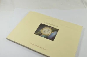 Chronoswiss Catalogue 1996 Avec Liste des Prix Catalogue Avec Prix List - Photo 1 sur 2