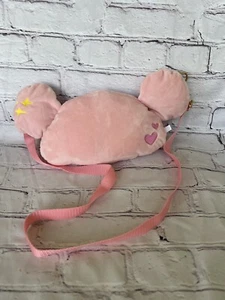 Mickey Minnie Mouse Rosa Plüsch Handtasche Umhängetasche Bestickt - Bild 1 von 6