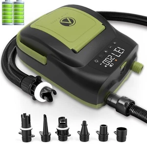 Crew & Axel Rechargable Electric Paddle Board Pump (Wireless) – (16PSI, 12V) - Picture 1 of 9