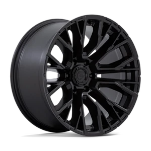 Set of 4 Fuel Off Road D847 REBAR Wheels 17X9 6X4.5 BLACK-OUT 1MM - Picture 1 of 1