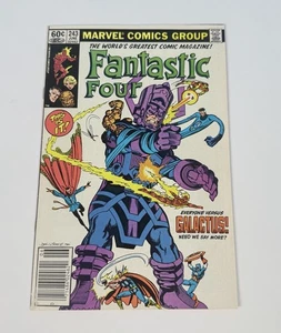 Fantastic Four #243 Newsstand Copy ~ Byrne Galactus Cover Marvel 1982 - Picture 1 of 10