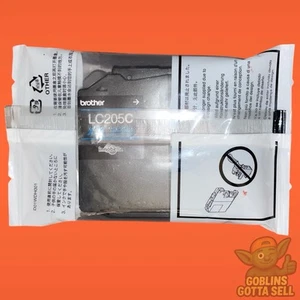 Brother LC205C OEM Neu Versiegelt Tintenpatrone EXP Unbekannt D01WDH001 - Bild 1 von 2