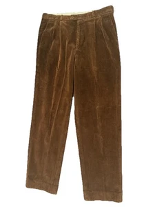 Vintage Austin Reed Corduroy Men’s Brown Pants 36x31 Made In Germany - Picture 1 of 17
