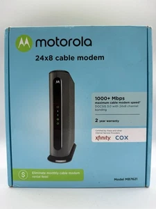 Motorola Cable Modem 24x8 Model MB7621 - Picture 1 of 7
