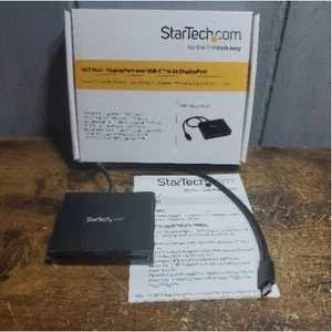 Startech USB32DP4K CONNECT AN ADDITIONAL DISPLAYPORT MONITOR TO YOUR PC WITH USB - Picture 1 of 1