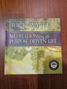 Meditations on the Purpose Driven Life by Warren, Rick, Good Book - Picture 1 of 1