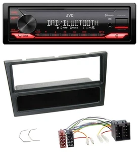 JVC DAB MP3 Bluetooth USB Autoradio für Opel Agila Combo Vivaro Corsa C Omega 20 - Bild 1 von 8