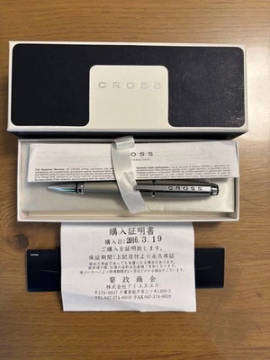 CROSS Edge Sonic Titanium Selectip Rollerball #1 Japan Import Rare - Image 1 of 3