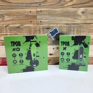 TPOB Pro XO Clipper & X Trimmer Brushless Professional Barber Set Slime Green - Picture 1 of 7