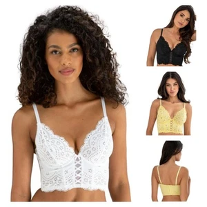 Pour Moi Swoon Bustier Longline Bra Underwired Non-Padded Bras Lingerie 26208 - Picture 1 of 24