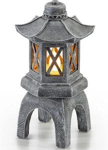 VP Hogar Pagoda Jardín Estatuas - Linterna Zen Japonesa Decoración Exterior - Imagen 1 de 5