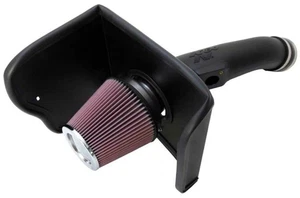 Sistema de admisión de aire de rendimiento K&N 63-9035 para Toyota Tundra 2010-2019 4,6 L engrasado - Imagen 1 de 8