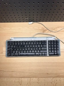 Vintage Apple USB Keyboard Bondi Blue Teal iMac iBook Power Mac G3 G4 G5 M2452 - Picture 1 of 3