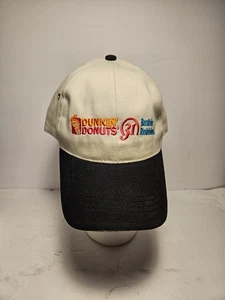 RARE DUNKIN DONUTS Baskin-Robbin’s Promo BALL CAP Employee Hat Strap Back "NICE" - Picture 1 of 10